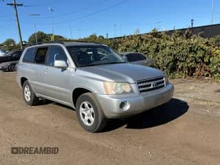 2002 Toyota Highlander Limited with VIN JTEGF21A620037018, listed as a Copart auction lot 87431155 with 212,134 mi miles and Clean title. Bid and sale history available at DreamBid. Image 1.