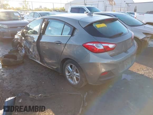 2018 Chevrolet Cruze LT с VIN 3G1BH6SE9JS544707, выставлен на аукционе IAAI как лот 43414137 с пробегом 259 248 миль миль и . История ставок и продаж доступна на DreamBid. Изображение 3.