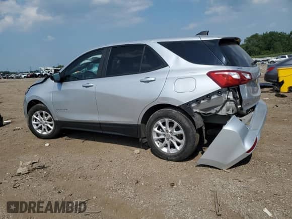 2021 Chevrolet Equinox LS с VIN 3GNAXHEVXMS128089, выставлен на аукционе Copart как лот 66958655 с пробегом 42 755 миль миль и Списание • Salvage title. История ставок и продаж доступна на DreamBid. Изображение 2.