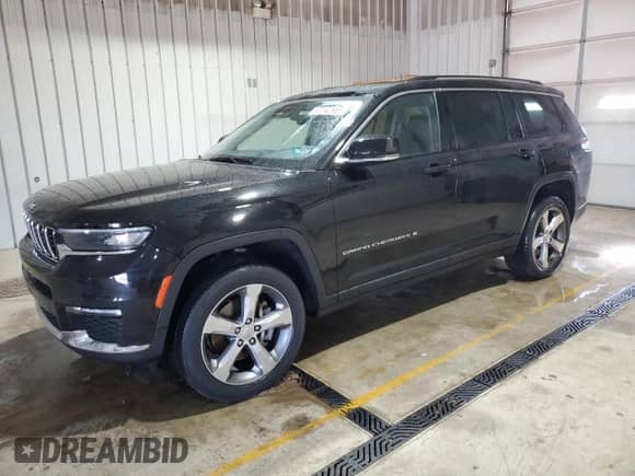2021 Jeep Grand Cherokee Limited с VIN 1C4RJKBG3M8181001, выставлен на аукционе Copart как лот 50042865 с пробегом 60 668 миль миль и Списание • Salvage title. История ставок и продаж доступна на DreamBid. Изображение 1.
