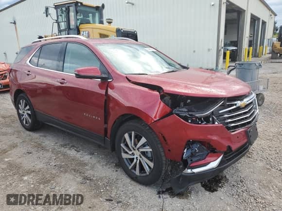 2024 Chevrolet Equinox Premier z VIN 3GNAXXEG3RL135981, wystawiony jako Copart lot #63489645 z przebiegiem 24 355 mil mil oraz Szkoda całkowita • Salvage title. Historia ofert i sprzedaży dostępna na DreamBid. Obrazek 4.