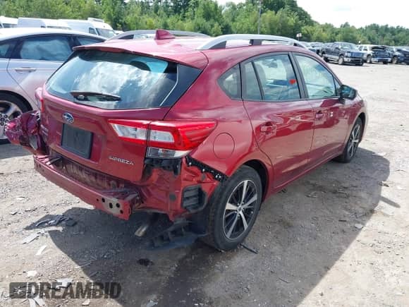 2019 Subaru Impreza Premium с VIN 4S3GTAC60K3760085, выставлен на аукционе IAAI как лот 42752441 с пробегом 38 788 миль миль и . История ставок и продаж доступна на DreamBid. Изображение 4.