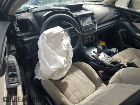 2017 Subaru Impreza Premium with VIN 4S3GKAB66H3628283, listed as a Copart auction lot 80941325 with 122,585 mi miles and Salvage title. Bid and sale history available at DreamBid. Image 8.