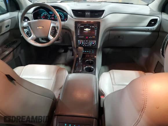 2017 Chevrolet Traverse Premier with VIN 1GNKVJKD7HJ267343, listed as a Copart auction lot 61958345 with 150,086 mi miles and Salvage title. Bid and sale history available at DreamBid. Image 8.