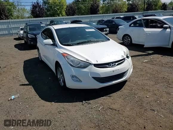 2013 Hyundai Elantra GLS with VIN 5NPDH4AE2DH432710, listed as a Copart auction lot 80017115 with 147,610 mi miles and Salvage title. Bid and sale history available at DreamBid. Image 13.