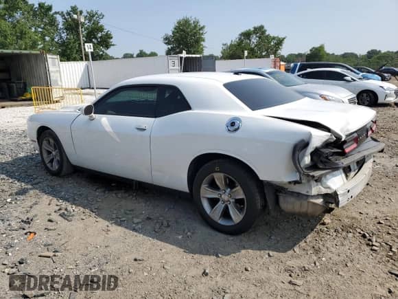 2016 Dodge Challenger SXT with VIN 2C3CDZAG0GH336615, listed as a Copart auction lot 60410045 with 122,101 mi miles and Salvage title. Bid and sale history available at DreamBid. Image 2.