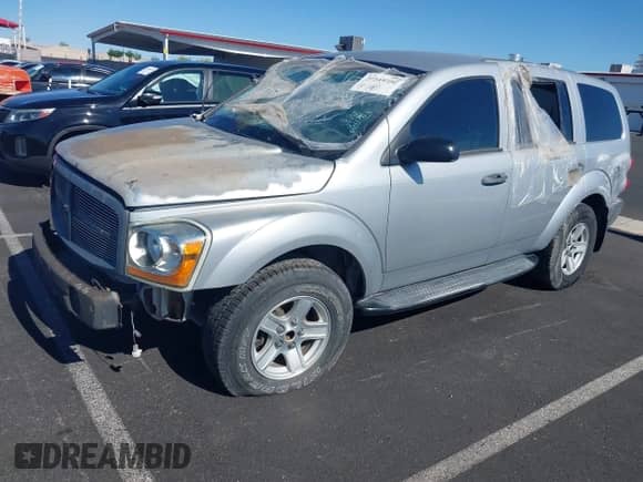 2005 Dodge Durango SXT with VIN 1D4HD38N55F542968, listed as a IAAI auction lot 39319352 with Not provided miles and . Bid and sale history available at DreamBid. Image 12.