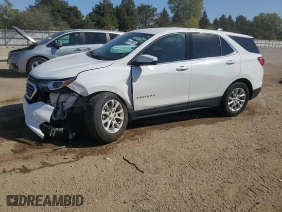2018 Chevrolet Equinox LT с VIN 2GNAXJEVXJ6153611, выставлен на аукционе Copart как лот 84196465 с пробегом 45 095 миль миль и Списание • Salvage title. История ставок и продаж доступна на DreamBid. Изображение 1.