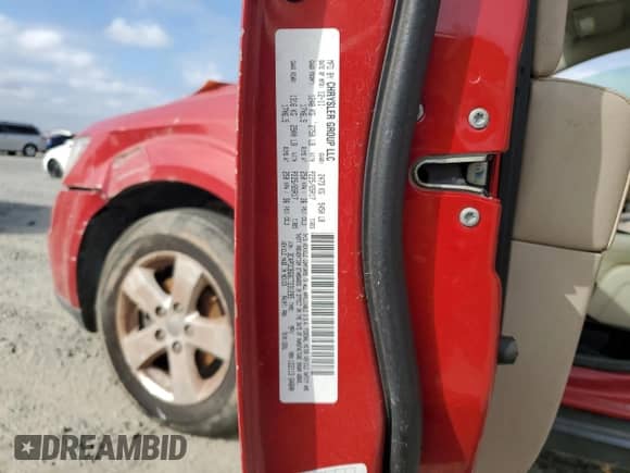 2012 Dodge Journey SXT z VIN 3C4PDCBG6CT231295, wystawiony jako Copart lot #80134105 z przebiegiem 81 093 mil mil oraz Czysty tytuł • Clean title. Historia ofert i sprzedaży dostępna na DreamBid. Obrazek 12.