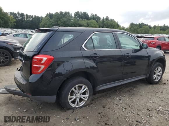 2017 Chevrolet Equinox LS with VIN 2GNFLEEK6H6229446, listed as a Copart auction lot 68098345 with 225,196 mi miles and Salvage title. Bid and sale history available at DreamBid. Image 3.