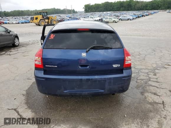 2006 Dodge Magnum with VIN 2D4FV47T06H241101, listed as a Copart auction lot 57274885 with Not provided miles and Salvage title. Bid and sale history available at DreamBid. Image 6.