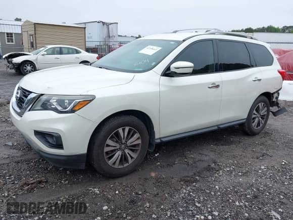 2017 Nissan Pathfinder SL with VIN 5N1DR2MN9HC646104, listed as a IAAI auction lot 42358443 with 146,902 mi miles and . Bid and sale history available at DreamBid. Image 2.