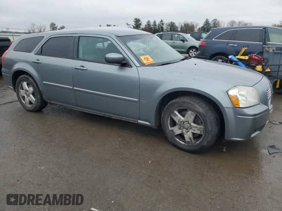 2006 Dodge Magnum SXT with VIN 2D8GZ47V76H344900, listed as a Copart auction lot 45191245 with Not provided miles and Salvage title. Bid and sale history available at DreamBid. Image 4.