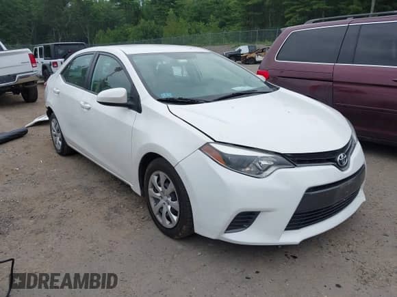 2016 Toyota Corolla L with VIN 2T1BURHE4GC557995, listed as a IAAI auction lot 42883766 with 208,519 mi miles and . Bid and sale history available at DreamBid. Image 1.