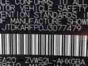 2018 Toyota Prius Plus z VIN JTDKARFP0J3077479, wystawiony jako IAAI lot #42062334 z przebiegiem 23 388 mil mil oraz . Historia ofert i sprzedaży dostępna na DreamBid. Obrazek 9.