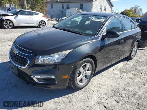 2016 Chevrolet Cruze LT with VIN 1G1PE5SB4G7193971, listed as a Copart auction lot 87046495 with 114,288 mi miles and Salvage title. Bid and sale history available at DreamBid. Image 1.