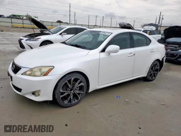 2008 Lexus IS 250 с VIN JTHBK262X85076667, выставлен на аукционе Copart как лот 69862215 с пробегом 153 260 миль миль и Чистый • Clean title. История ставок и продаж доступна на DreamBid. Изображение 1.