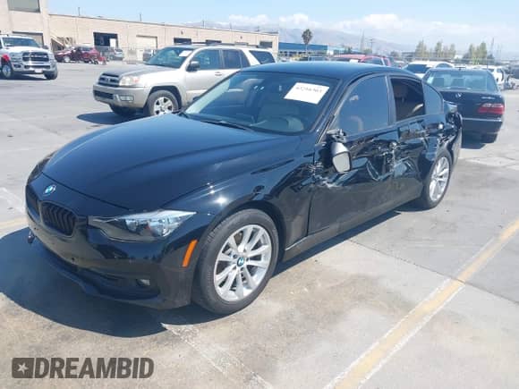 2017 BMW 3 Series 320i with VIN WBA8E1G37HNU15497, listed as a IAAI auction lot 43216303 with 69,374 mi miles and . Bid and sale history available at DreamBid. Image 2.