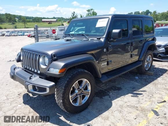2021 Jeep Wrangler Unlimited Sahara с VIN 1C4HJXEN3MW592235, выставлен на аукционе IAAI как лот 42690167 с пробегом 103 351 миль миль и . История ставок и продаж доступна на DreamBid. Изображение 2.