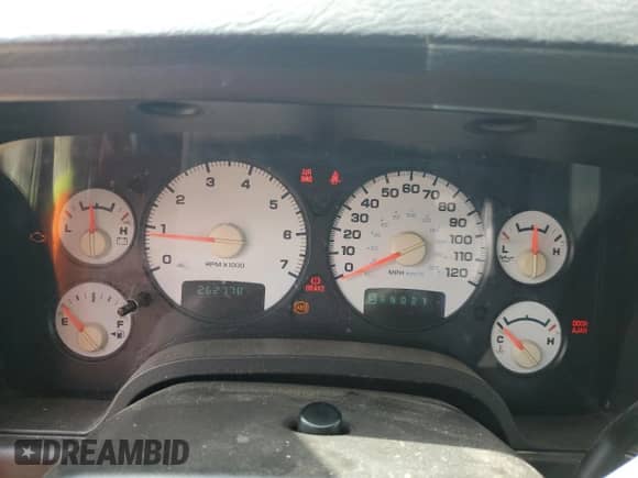 2004 Dodge 2500 SLT with VIN 3D7KU28D74G192122, listed as a Copart auction lot 64969465 with 262,778 mi miles and Salvage title. Bid and sale history available at DreamBid. Image 9.