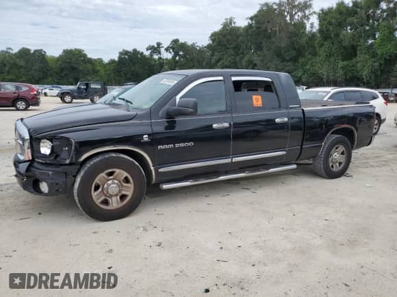 2006 Dodge 2500 SLT z VIN 3D7KR29C06G161319, wystawiony jako Copart lot #63704534 z przebiegiem 390 336 mil mil oraz Szkoda całkowita • Salvage title. Historia ofert i sprzedaży dostępna na DreamBid. Obrazek 1.