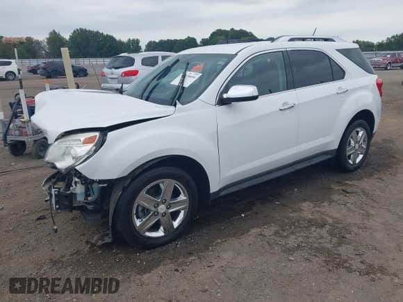 2015 Chevrolet Equinox LTZ with VIN 1GNALDEK8FZ144338, listed as a IAAI auction lot 43070694 with 65,077 mi miles and . Bid and sale history available at DreamBid. Image 19.
