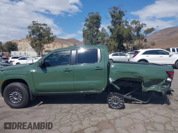 2022 Nissan Frontier SV with VIN 1N6ED1EK7NN628557, listed as a IAAI auction lot 43292655 with 41,244 mi miles and . Bid and sale history available at DreamBid. Image 14.