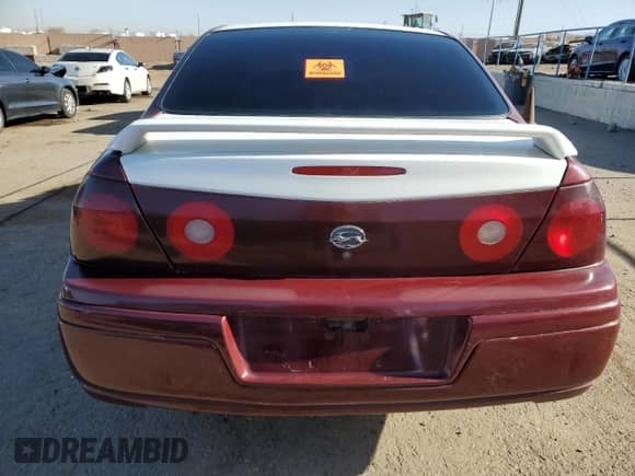 2001 Chevrolet Impala с VIN 2G1WF52E819350362, выставлен на аукционе Copart как лот 65114845 с пробегом Не указан миль и Списание • Salvage title. История ставок и продаж доступна на DreamBid. Изображение 6.