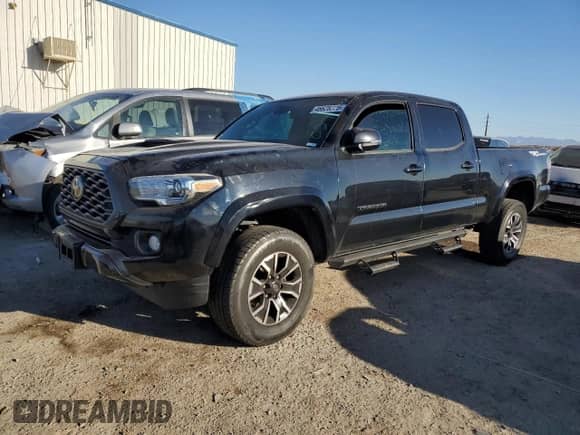 2020 Toyota Tacoma SR5 с VIN 3TMBZ5DN9LM027054, выставлен на аукционе Copart как лот 46628225 с пробегом 89 500 миль миль и Списание • Salvage title. История ставок и продаж доступна на DreamBid. Изображение 1.