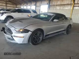 2018 Ford Mustang EcoBoost Premium with VIN 1FATP8UH1J5166349, listed as a Copart auction lot 81205875 with 68,951 mi miles and Salvage title. Bid and sale history available at DreamBid. Image 1.
