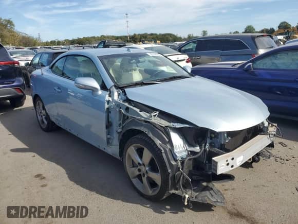 2010 Lexus IS 350 C с VIN JTHFE2C2XA2504483, выставлен на аукционе Copart как лот 85156285 с пробегом 33 012 миль миль и Списание • Salvage title. История ставок и продаж доступна на DreamBid. Изображение 4.