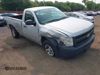2011 Chevrolet Silverado 1500 Work Truck with VIN 1GCNKPEA0BZ381549, listed as a IAAI auction lot 42412779 with 122,720 mi miles and . Bid and sale history available at DreamBid. Image 1.