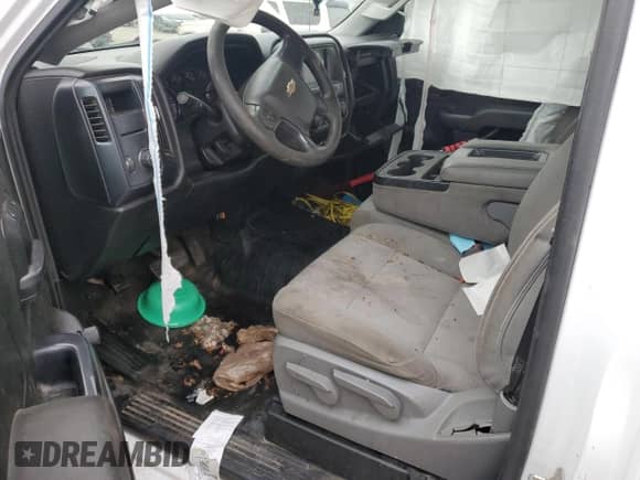 2018 Chevrolet Silverado 1500 LS с VIN 1GCNCNEH6JZ132024, выставлен на аукционе Copart как лот 80637564 с пробегом Не указан миль и Списание • Salvage title. История ставок и продаж доступна на DreamBid. Изображение 8.