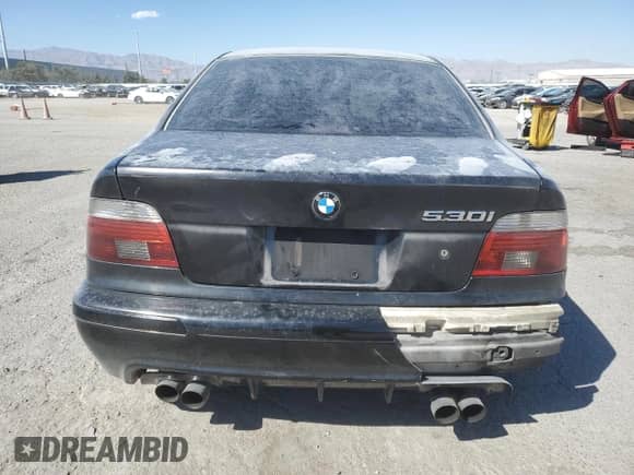 2002 BMW 5 Series 530i with VIN WBADT53402CE93829, listed as a Copart auction lot 71823294 with Not provided miles and Salvage title. Bid and sale history available at DreamBid. Image 6.