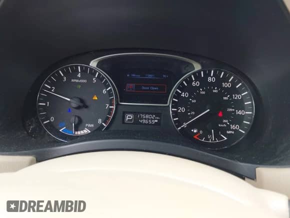 2014 Nissan Pathfinder SV Hybrid with VIN 5N1CR2MM1EC636133, listed as a IAAI auction lot 42876176 with 175,802 mi miles and . Bid and sale history available at DreamBid. Image 7.