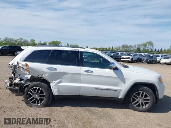 2018 Jeep Grand Cherokee Limited with VIN 1C4RJFBG8JC509223, listed as a IAAI auction lot 42155184 with 68,382 mi miles and . Bid and sale history available at DreamBid. Image 13.