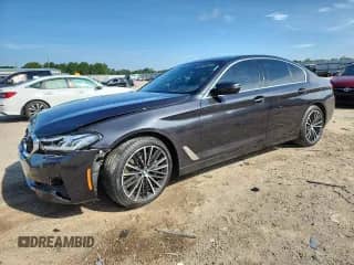 2022 BMW 5 Series 530i with VIN WBA53BH0XNWX58197, listed as a Copart auction lot 66980495 with Not provided miles and Salvage title. Bid and sale history available at DreamBid. Image 1.