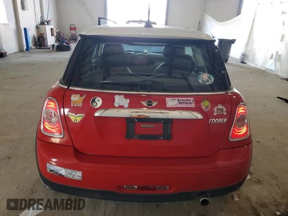 2013 MINI Hardtop with VIN WMWSU3C59DT687082, listed as a Copart auction lot 61967995 with 107,708 mi miles and Clean title. Bid and sale history available at DreamBid. Image 6.