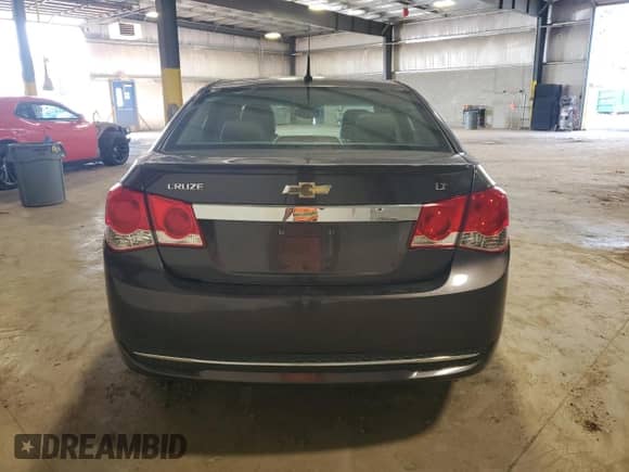 2014 Chevrolet Cruze 2LT with VIN 1G1PE5SB4E7441231, listed as a Copart auction lot 82149005 with 112,626 mi miles and Salvage title. Bid and sale history available at DreamBid. Image 6.