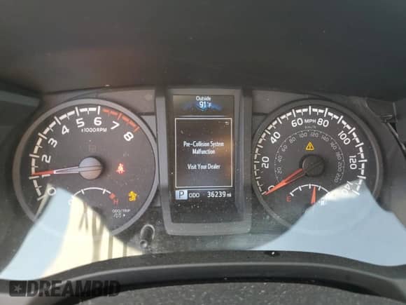 2023 Toyota Tacoma SR z VIN 3TMCZ5AN5PM640478, wystawiony jako Copart lot #70737415 z przebiegiem 36 239 mil mil oraz Czysty tytuł • Clean title. Historia ofert i sprzedaży dostępna na DreamBid. Obrazek 9.