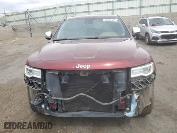 2016 Jeep Grand Cherokee Summit with VIN 1C4RJFJT7GC389650, listed as a Copart auction lot 52432435 with 47,997 mi miles and Salvage title. Bid and sale history available at DreamBid. Image 5.
