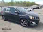 2013 Chevrolet Sonic RS with VIN 1G1JH6SB0D4193126, listed as a Copart auction lot 52168534 with 74,810 mi miles and Salvage title. Bid and sale history available at DreamBid. Image 4.