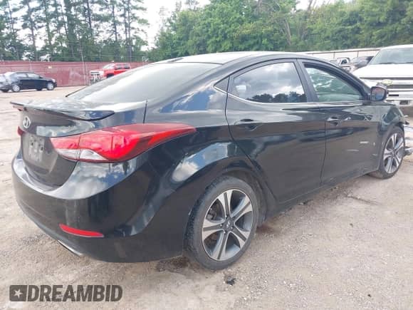 2015 Hyundai Elantra Sport z VIN KMHDH4AH3FU284016, wystawiony jako IAAI lot #42570151 z przebiegiem 159 213 mil mil oraz . Historia ofert i sprzedaży dostępna na DreamBid. Obrazek 4.