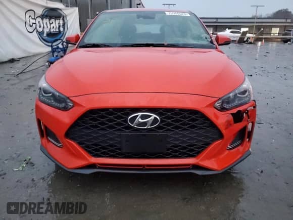 2019 Hyundai Veloster Turbo z VIN KMHTH6AB2KU008729, wystawiony jako Copart lot #74995964 z przebiegiem 58 634 mil mil oraz Szkoda całkowita • Salvage title. Historia ofert i sprzedaży dostępna na DreamBid. Obrazek 5.