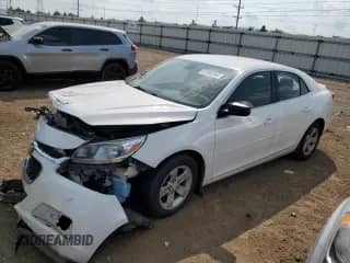 2015 Chevrolet Malibu LS z VIN 1G11A5SL7FF266944, wystawiony jako Copart lot #67980265 z przebiegiem Nie podano mil oraz Szkoda całkowita • Salvage title. Historia ofert i sprzedaży dostępna na DreamBid. Obrazek 1.