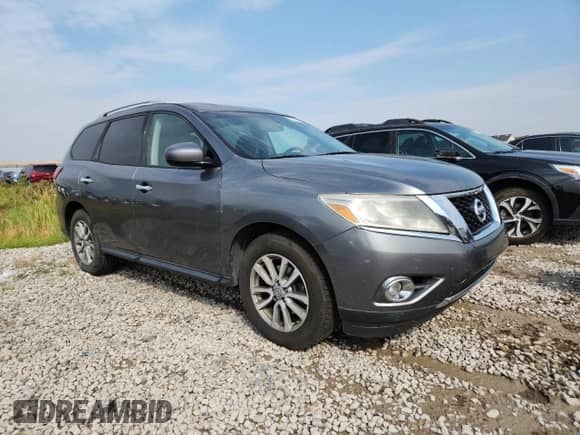 2015 Nissan Pathfinder SL with VIN 5N1AR2MN0FC606946, listed as a Copart auction lot 70912015 with 217,721 mi miles and Clean title. Bid and sale history available at DreamBid. Image 4.