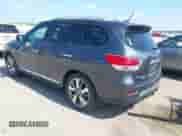 2014 Nissan Pathfinder SL with VIN 5N1AR2MMXEC624215, listed as a IAAI auction lot 42520996 with 127,531 mi miles and . Bid and sale history available at DreamBid. Image 3.