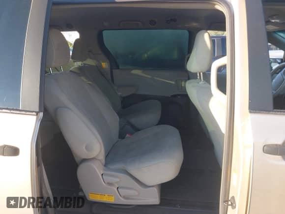 2014 Toyota Sienna L with VIN 5TDZK3DC0ES435998, listed as a IAAI auction lot 43475071 with 69,397 mi miles and . Bid and sale history available at DreamBid. Image 8.