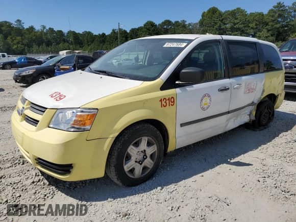 2010 Dodge Grand Caravan Cargo with VIN 2D4RN1AE0AR263835, listed as a Copart auction lot 67247684 with 341,790 mi miles and Salvage title. Bid and sale history available at DreamBid. Image 1.