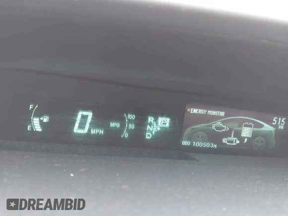 2014 Toyota Prius Four z VIN JTDKN3DUXE1749804, wystawiony jako IAAI lot #41704092 z przebiegiem 100 503 mil mil oraz . Historia ofert i sprzedaży dostępna na DreamBid. Obrazek 7.